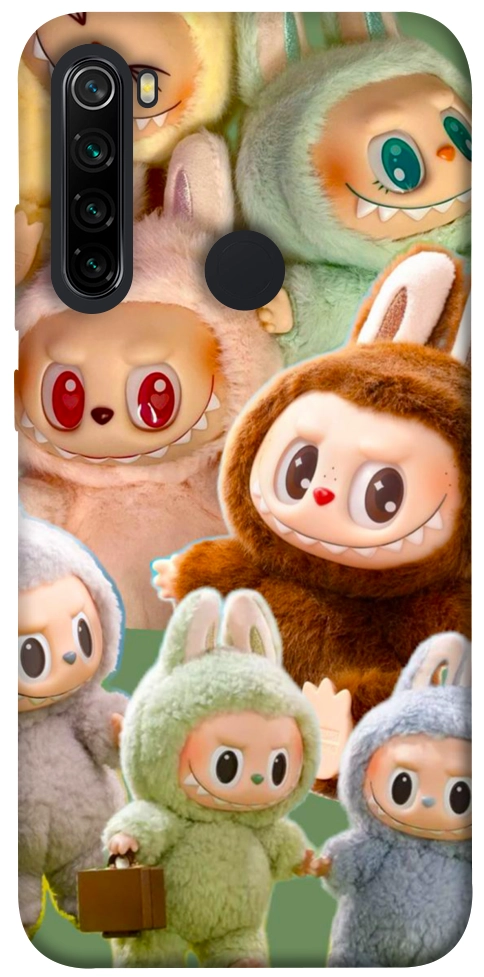 Чохол Labubu smile для Xiaomi Redmi Note 8