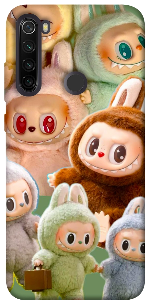 Чохол Labubu smile для Xiaomi Redmi Note 8T