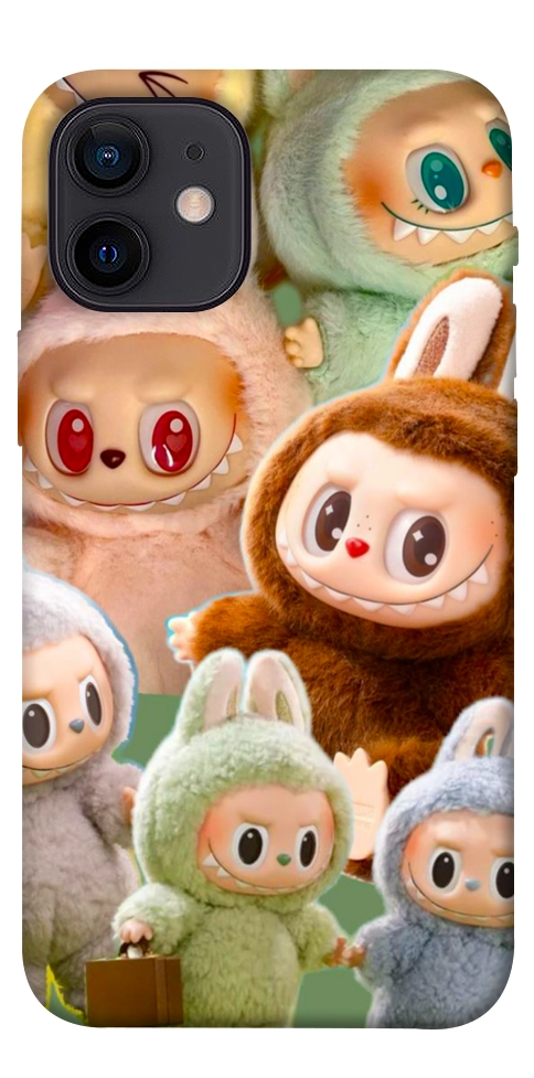 Чехол Labubu smile для iPhone 12 mini