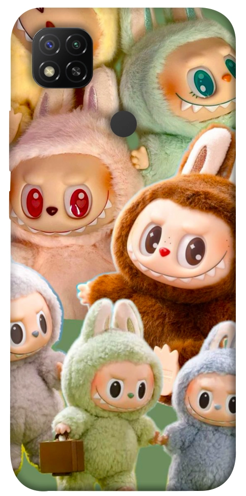 Чехол Labubu smile для Xiaomi Redmi 9C