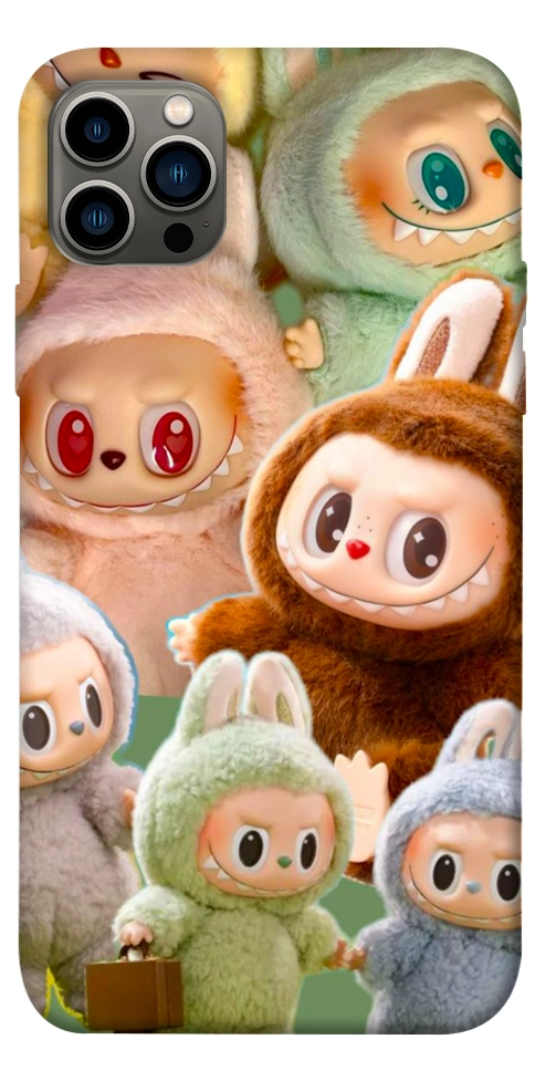 Чохол Labubu smile для iPhone 12 Pro