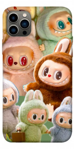 Чехол Labubu smile для iPhone 12 Pro