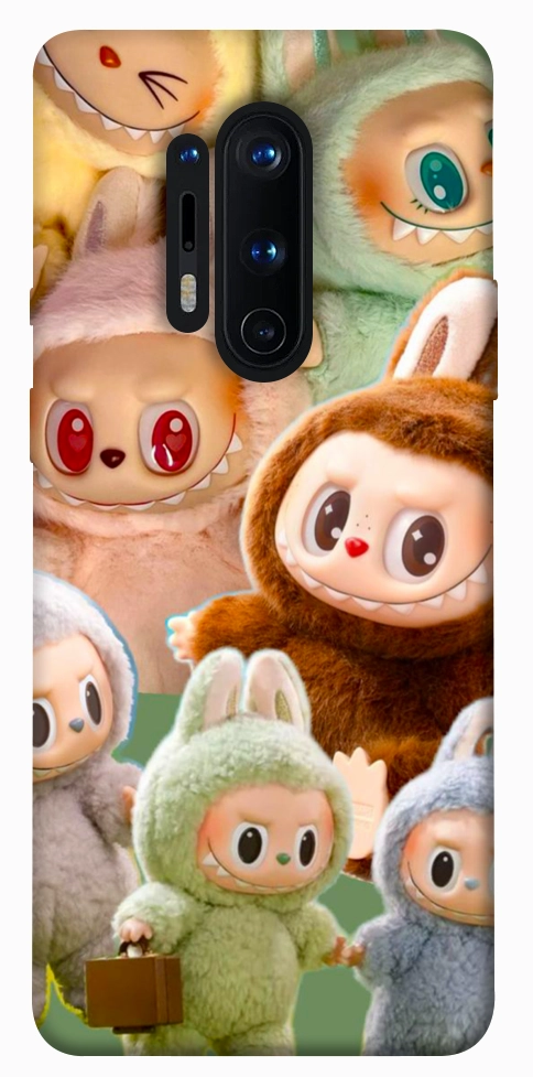 Чехол Labubu smile для OnePlus 8 Pro