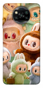 Чехол Labubu smile для Xiaomi Poco X3 NFC