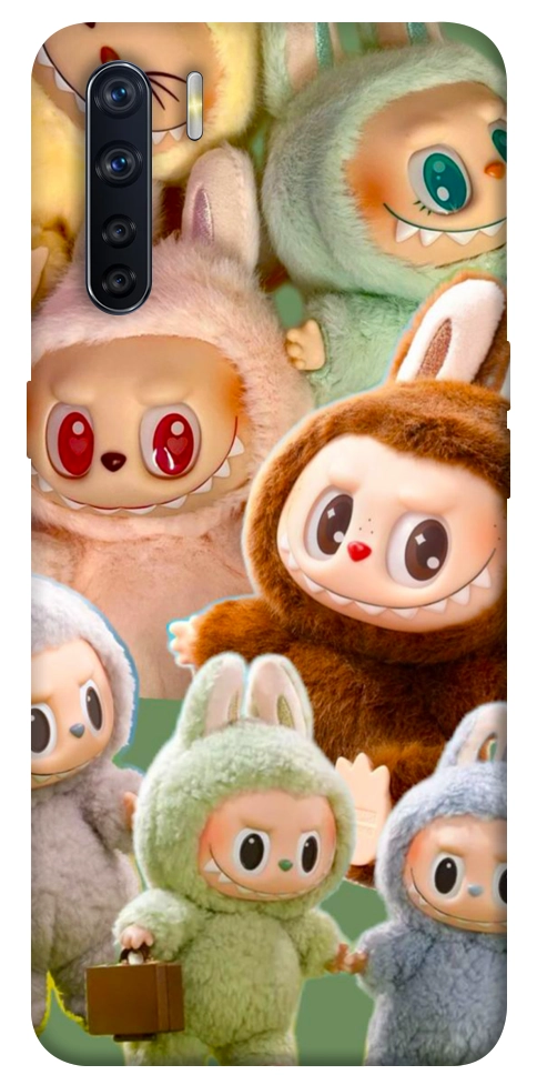 Чехол Labubu smile для Oppo A91