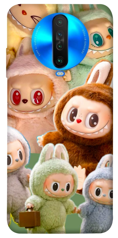 Чехол Labubu smile для Xiaomi Poco X2