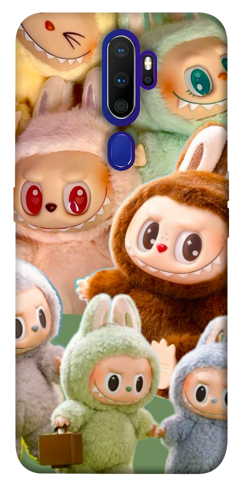 Чехол Labubu smile для Oppo A9 (2020)