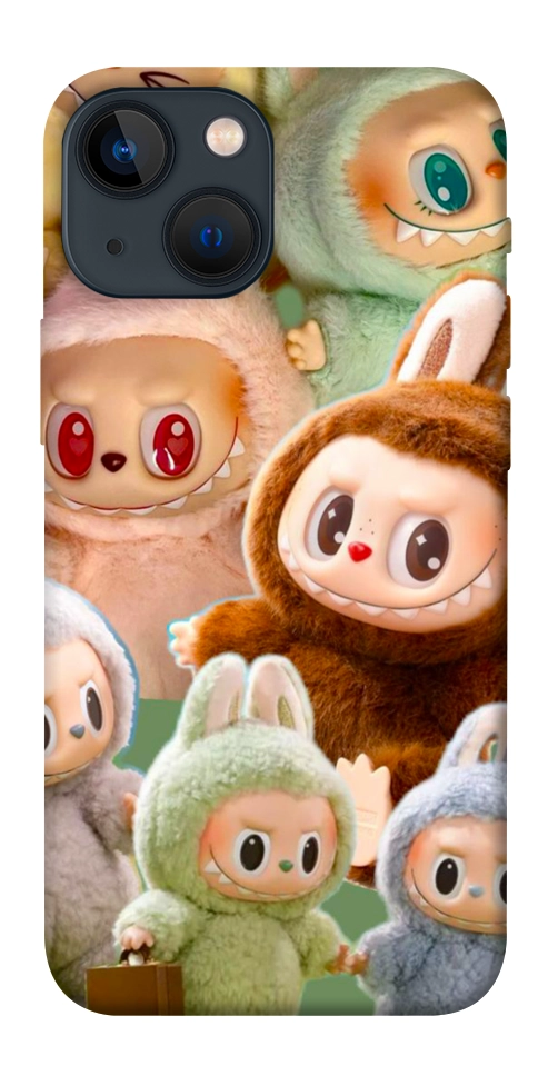 Чохол Labubu smile для iPhone 13 mini