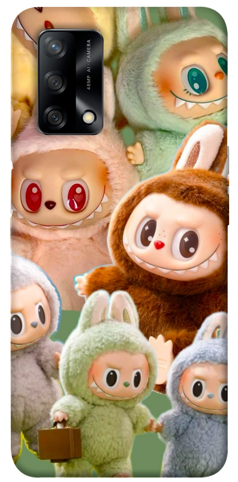 Чехол Labubu smile для Oppo A74 4G