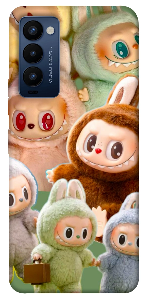 Чехол Labubu smile для TECNO Camon 18