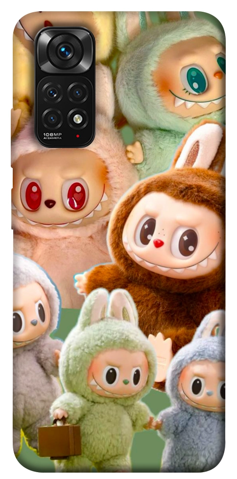 Чохол Labubu smile для Xiaomi Redmi Note 11 (Global)