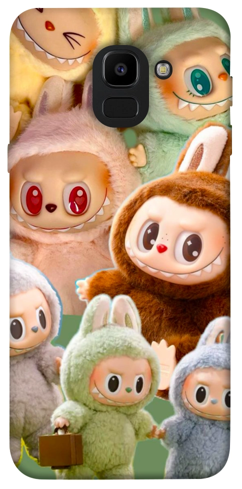 Чехол Labubu smile для Galaxy J6 (2018)