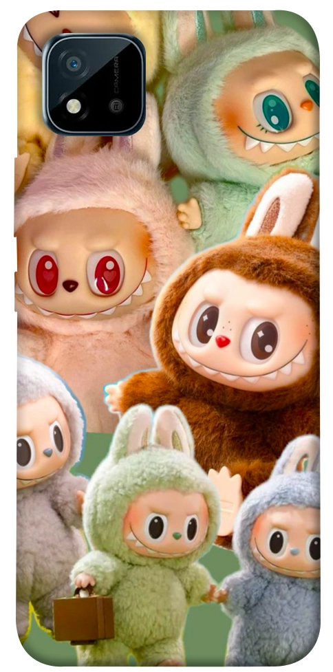 Чохол Labubu smile для Realme C20