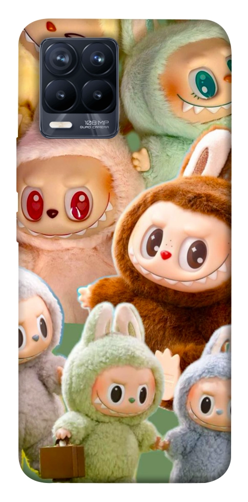 Чохол Labubu smile для Realme 8 Pro