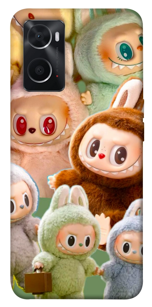 Чохол Labubu smile для Oppo A76 4G