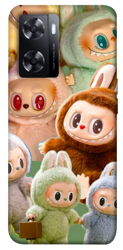 Чохол Labubu smile для Oppo A57s