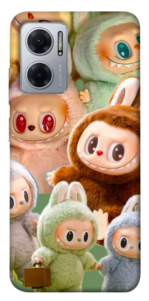 Чехол Labubu smile для Xiaomi Redmi Note 11E