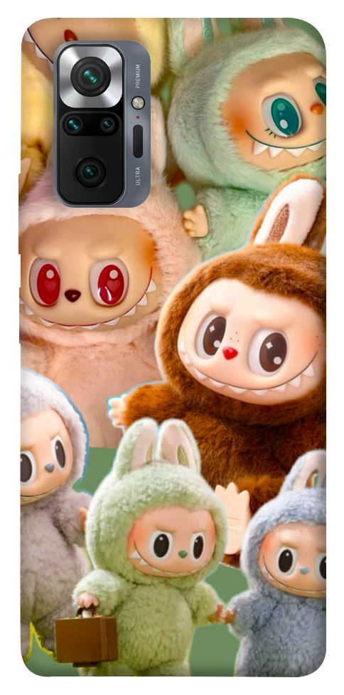 Чохол Labubu smile для Xiaomi Redmi Note 10 Pro Max