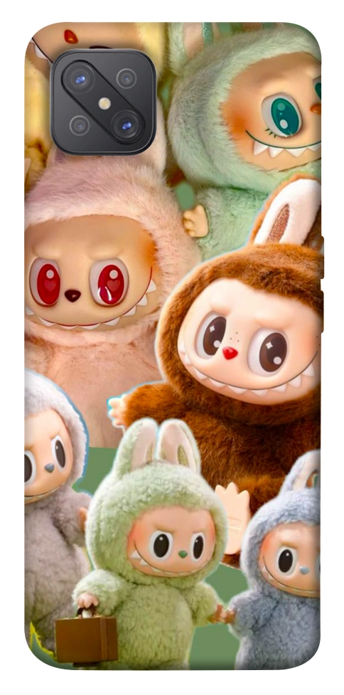 Чохол Labubu smile для Oppo A92s