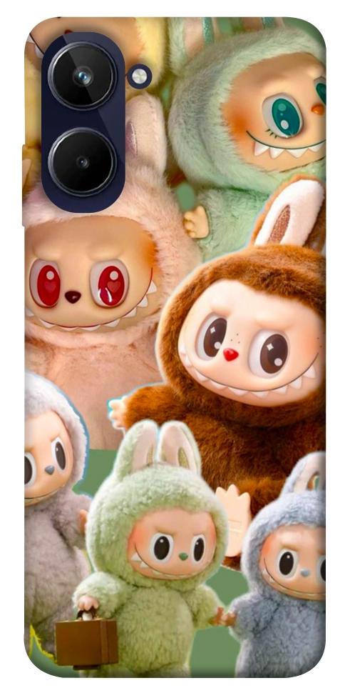 Чехол Labubu smile для Realme 10 4G