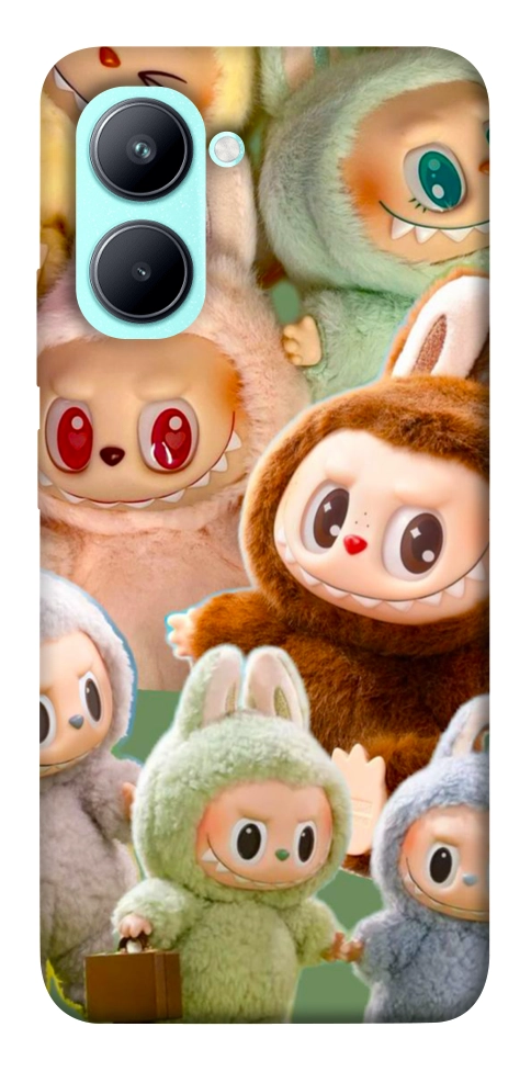 Чехол Labubu smile для Realme C33