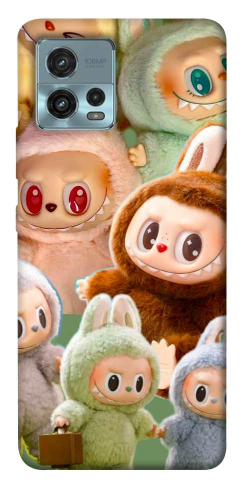 Чехол Labubu smile для Motorola Moto G72