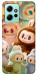 Чехол Labubu smile для Xiaomi Redmi Note 12 4G