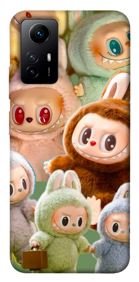 Чехол Labubu smile для Xiaomi Redmi Note 12S