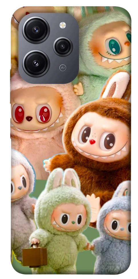 Чехол Labubu smile для Xiaomi Redmi 12