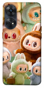 Чохол Labubu smile для Oppo Reno 8 T 4G