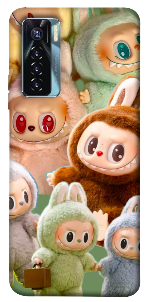 Чехол Labubu smile для TECNO Camon 17 Pro