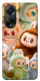 Чехол Labubu smile для Oppo A58 4G