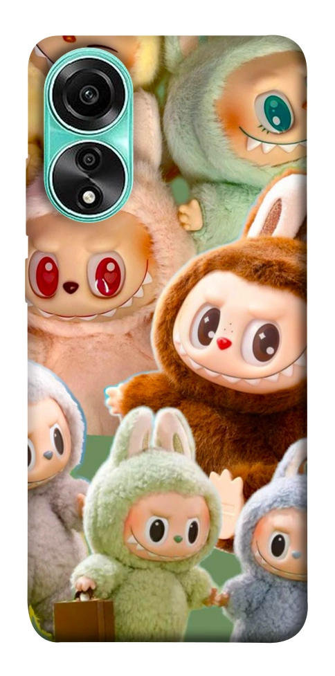Чехол Labubu smile для Oppo A78 4G