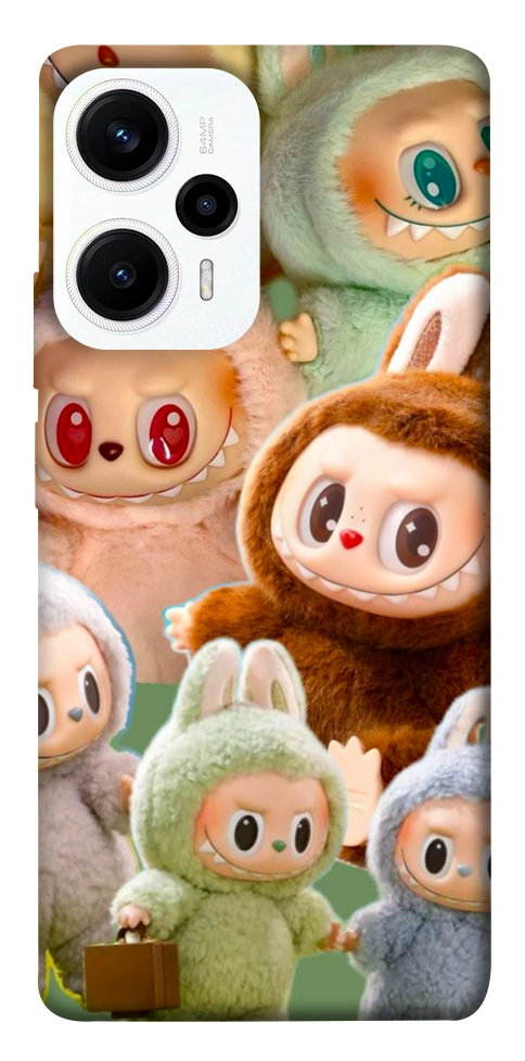 Чехол Labubu smile для Xiaomi Poco F5
