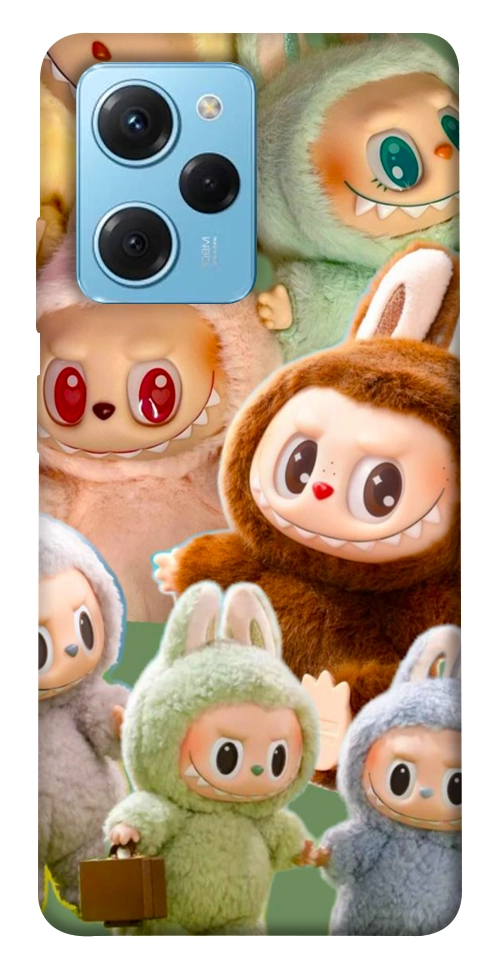 Чехол Labubu smile для Xiaomi Poco X5 Pro 5G