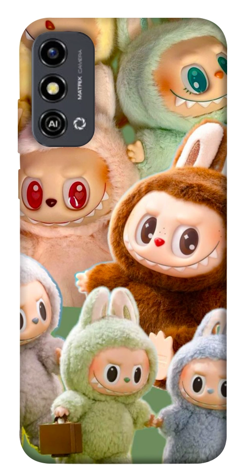 Чохол Labubu smile для ZTE Blade A53