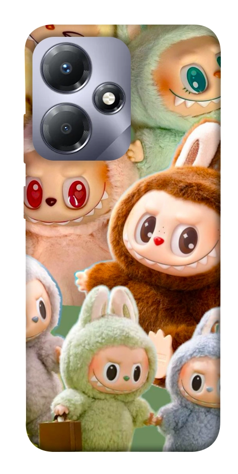 Чохол Labubu smile для Infinix Hot 30i