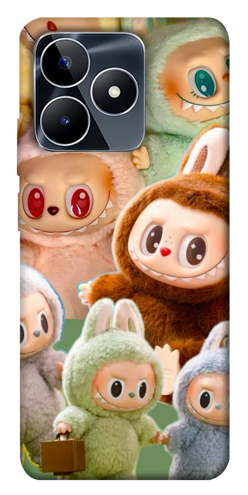 Чехол Labubu smile для Realme C53