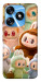 Чохол Labubu smile для TECNO Spark 10
