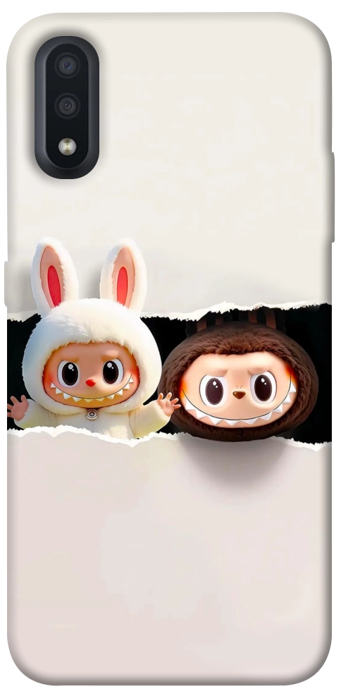 Чехол Hello Labubu для Galaxy A01