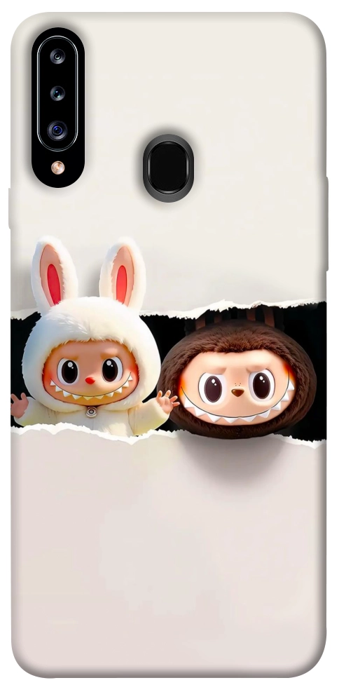 Чохол Hello Labubu для Galaxy A20s (2019)