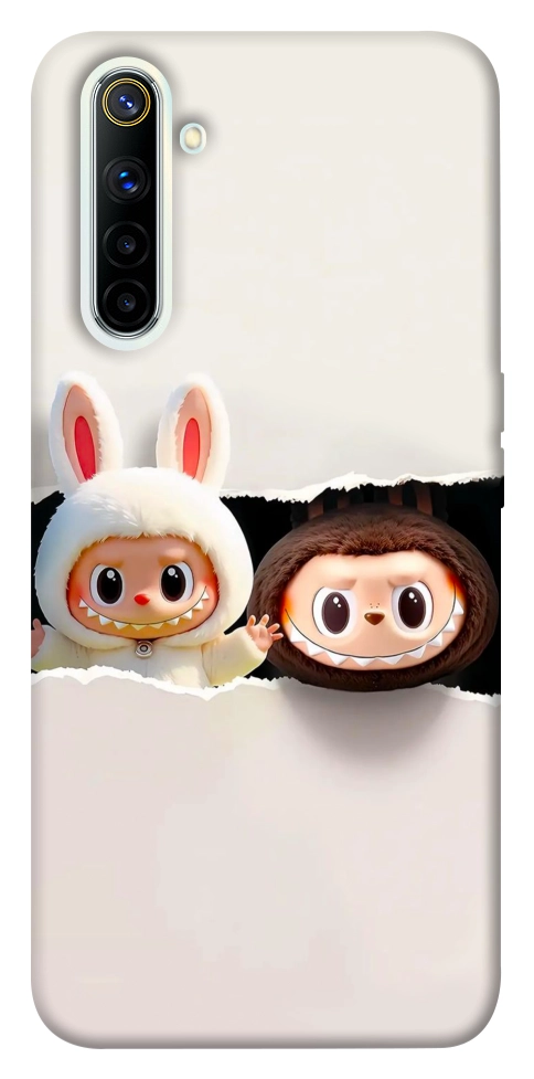 Чехол Hello Labubu для Realme 6