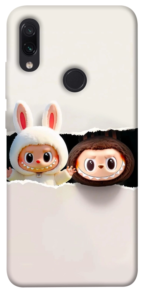 Чехол Hello Labubu для Xiaomi Redmi Note 7