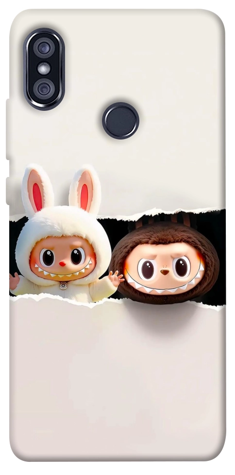 Чехол Hello Labubu для Xiaomi Redmi Note 5 (Dual Camera)