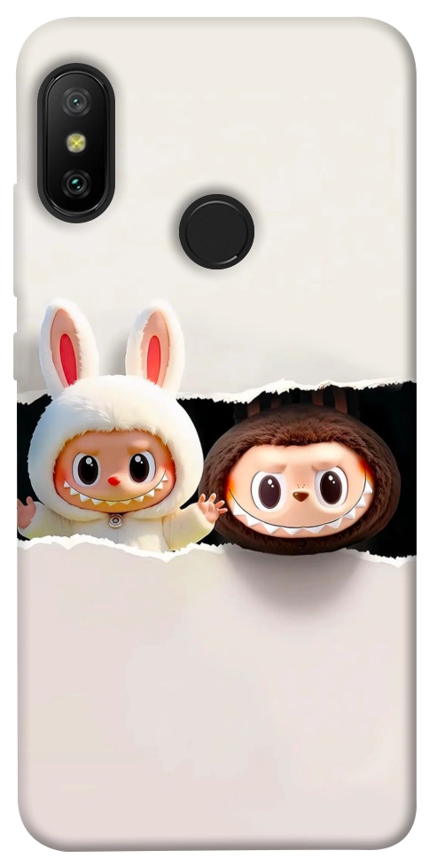 Чехол Hello Labubu для Xiaomi Redmi 6 Pro