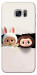 Чехол Hello Labubu для Galaxy S7 Edge