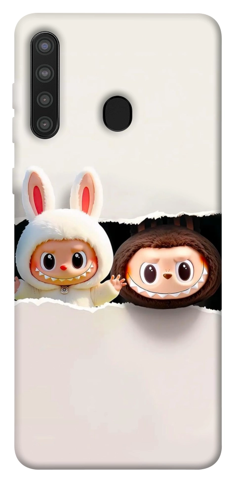 Чехол Hello Labubu для Galaxy A21