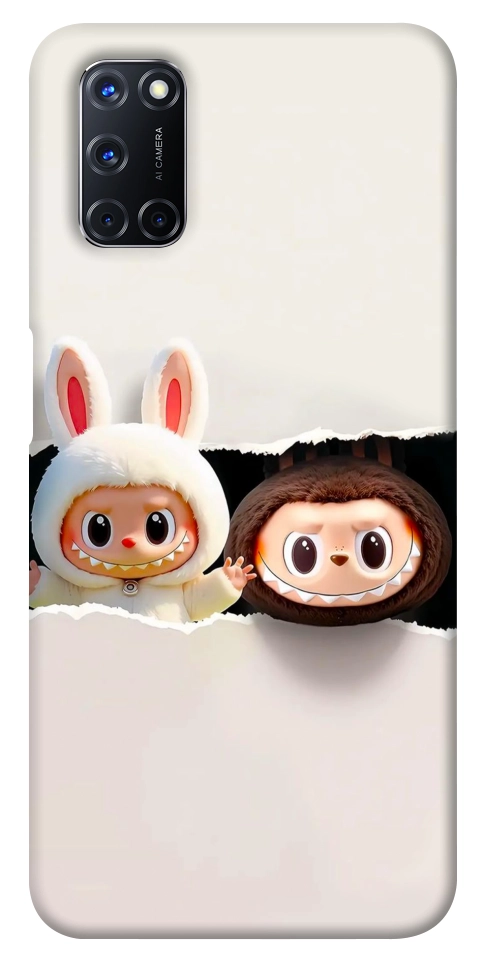 Чехол Hello Labubu для Oppo A92