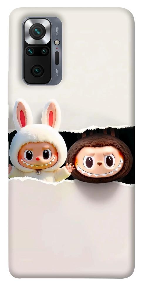 Чехол Hello Labubu для Xiaomi Redmi Note 10 Pro