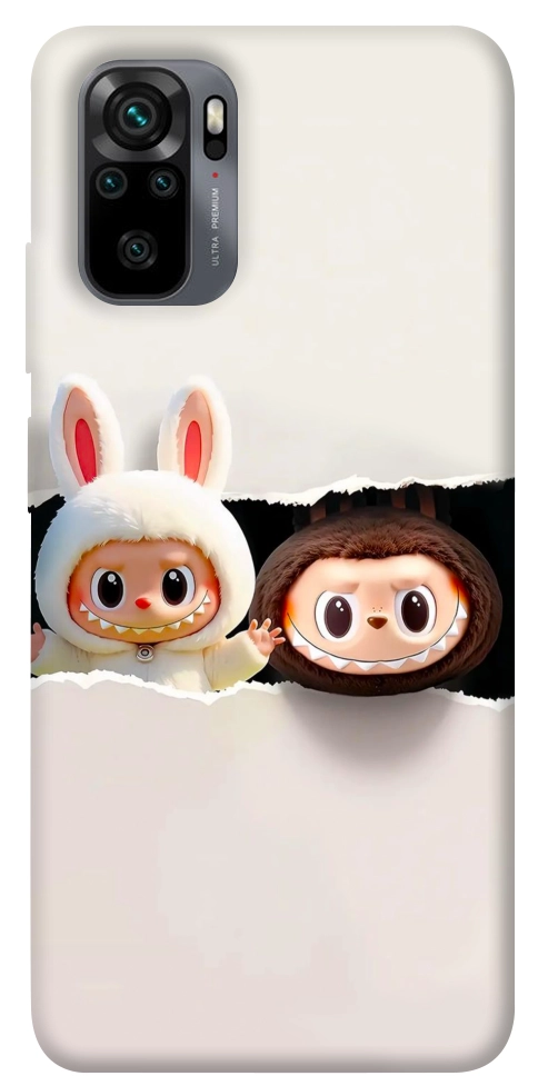 Чохол Hello Labubu для Xiaomi Redmi Note 10